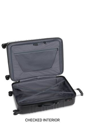 SWISSGEAR 8027 Expandable Spinner 3 Piece Luggage Set - Black