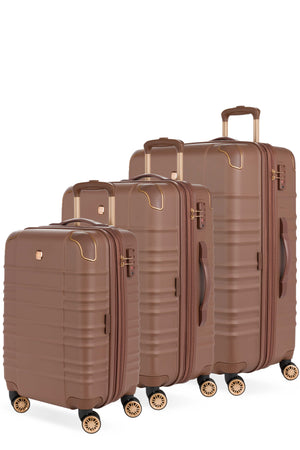 SWISSGEAR 8027 Expandable Spinner 3 Piece Luggage Set - Maple