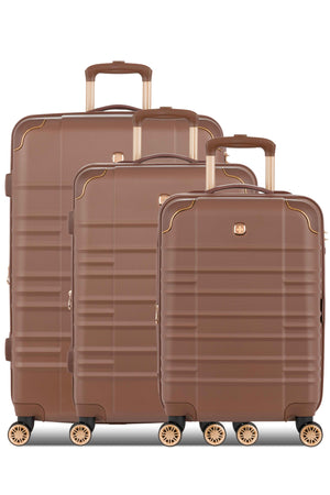 SWISSGEAR 8027 Expandable Spinner 3 Piece Luggage Set - Maple