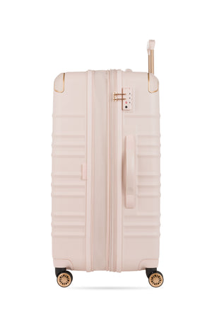 SWISSGEAR 8027 Expandable Spinner 3 Piece Luggage Set - Rose All pieces expand for additional packing space