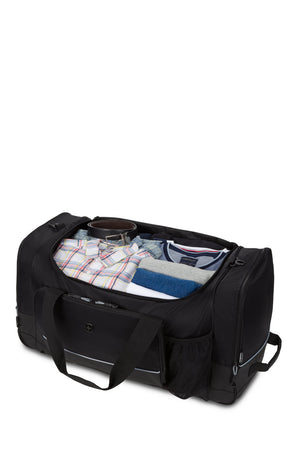 SWISSGEAR 9000 28” Apex Duffel Bag Spacious main compartment