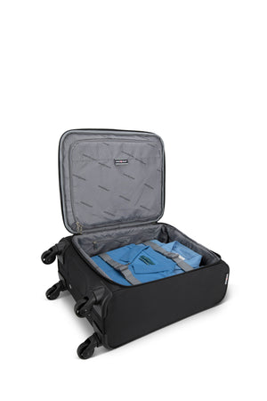 SWISSGEAR Marumo Collection Carry-on Upright Luggage - Interior tie-down straps 