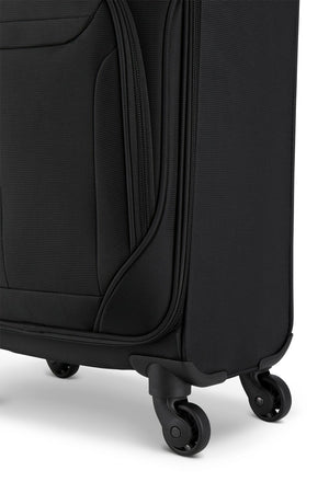 SWISSGEAR Marumo Collection Carry-on Upright Luggage - Spin 360° 4-wheel system 