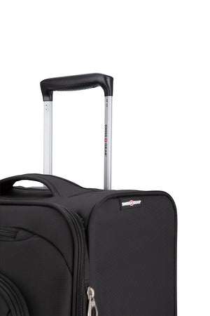 SWISSGEAR Marumo Collection 3 Piece Expandable Upright Luggage Set - Top carry handle facilitates carrying and lifting