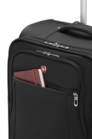 SWISSGEAR Cross Country Medium Checked Spinner - Black